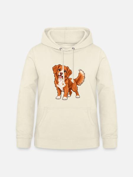 Nova Scotia Retriever Kawaii Style - Frauen Hoodie - Vanille-Milchshake