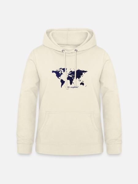 Welt - Frauen Hoodie - Vanille-Milchshake