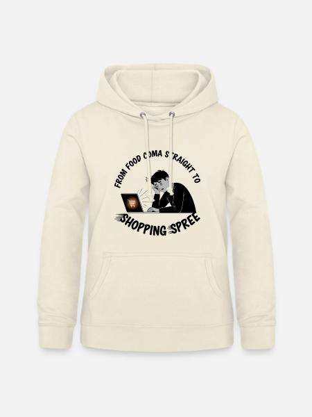 Black Friday Shopping Spree - Frauen Hoodie - Vanille-Milchshake