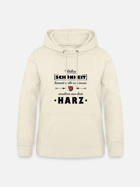 Harz - Frauen Hoodie - Vanille-Milchshake