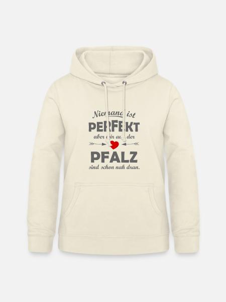 Pfalz - Frauen Hoodie - Vanille-Milchshake