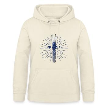 CHRISTLICHER GLAUBE RELIGION - Frauen Hoodie - Vanille-Milchshake - Vorne - AI Model Female 172 light (172cm)