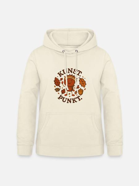 Kastanienkunst  - Frauen Hoodie - Vanille-Milchshake