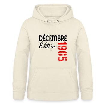 Jubiläumsausgabe Dezember 1965 - Frauen Hoodie - Vanille-Milchshake - Vorne - AI Model Female 172 light (172cm)