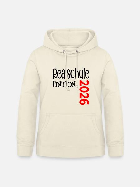 Realschulabschluss 2026 Abschluss Realschülerin - Frauen Hoodie - Vanille-Milchshake