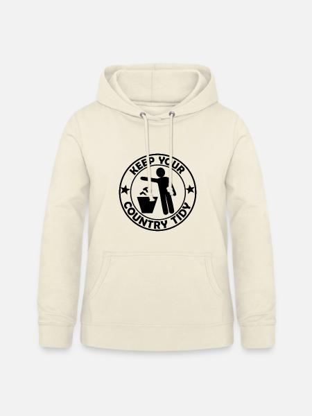 Umwelt und Politik - Frauen Hoodie - Vanille-Milchshake