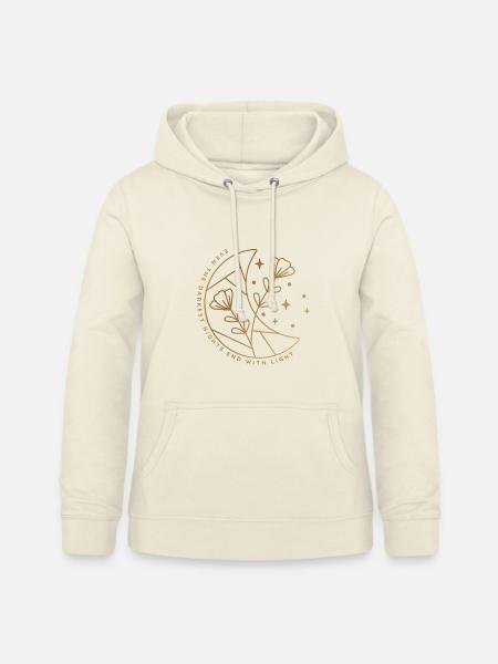 Moonlit Hope - Frauen Hoodie - Vanille-Milchshake