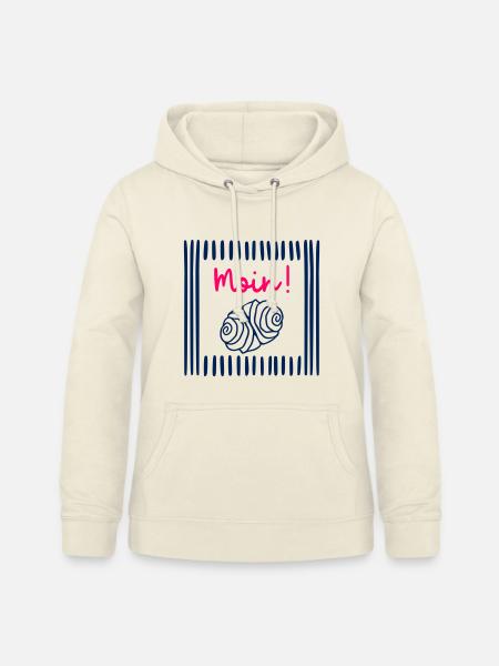 Moin Hamburg Franzbrötchen - Frauen Hoodie - Vanille-Milchshake