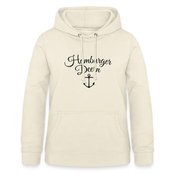 Hamburger Deern Anker Klassisch - Frauen Hoodie - Vanille-Milchshake - Vorne - AI Model Female 172 light (172cm)