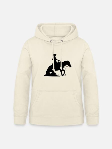 Pferdesport Westernreiten - Reining - Frauen Hoodie - Vanille-Milchshake