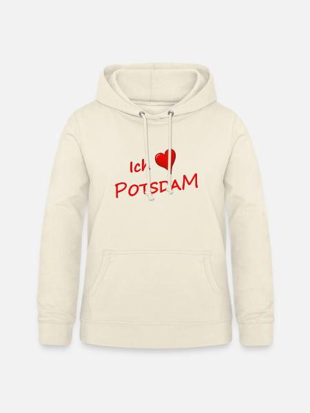 ICH LIEBE POTSDAM - Frauen Hoodie - Vanille-Milchshake