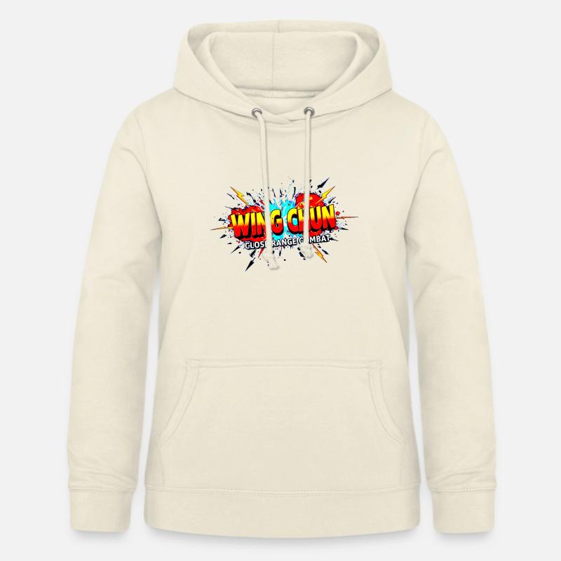 Wing Chun shirt explosion - Women's Hoodie - vanilla