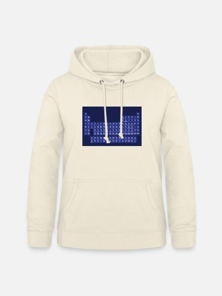 Das Periodensystem der Elemente - Frauen Hoodie - Vanille-Milchshake