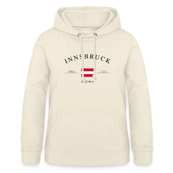 Innsbruck Österreich – Urlaub Souvenir & Geschenk - Frauen Hoodie - Vanille-Milchshake - Vorne - AI Model Female 172 light (172cm)