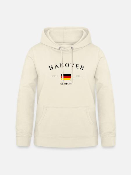 Hannover Deutschland – Urlaub Souvenir & Geschenk - Frauen Hoodie - Vanille-Milchshake