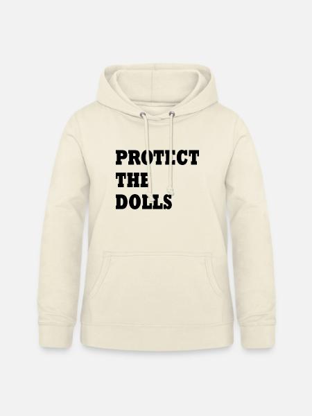 protect the dolls - Frauen Hoodie - Vanille-Milchshake