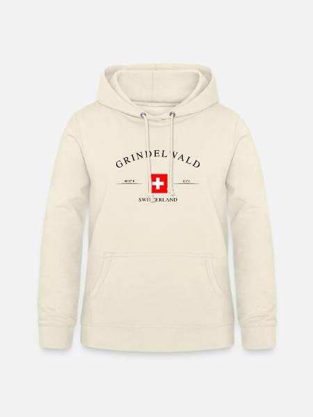 Grindelwald Schweiz – Urlaub Souvenir & Geschenk - Frauen Hoodie - Vanille-Milchshake
