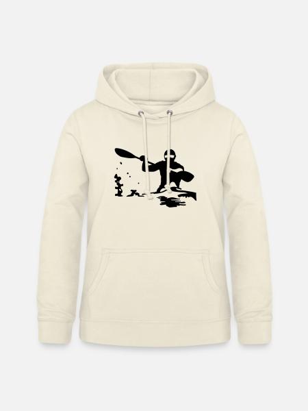Kajak - Frauen Hoodie - Vanille-Milchshake