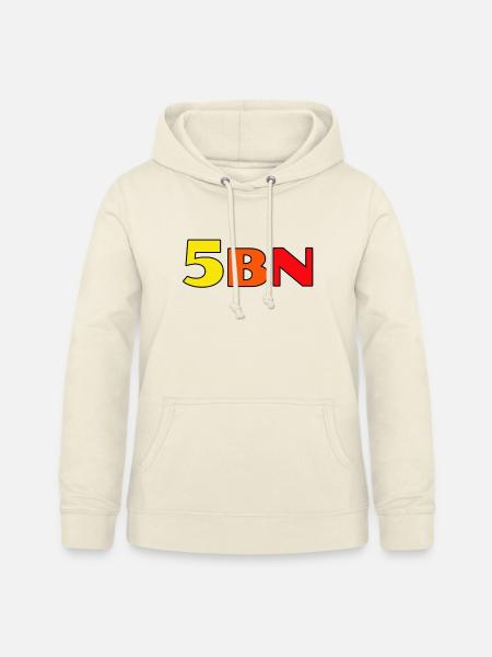 5BN Farbexplosion Blockbuchstaben - Frauen Hoodie - Vanille-Milchshake