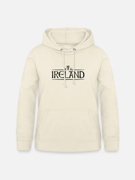 Ireland - Irland - Ire - irisch - Harfe - Frauen Hoodie - Vanille-Milchshake