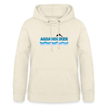 AQUAHOLIKER - Frauen Hoodie - Vanille-Milchshake - Vorne - AI Model Female 172 light (172cm)