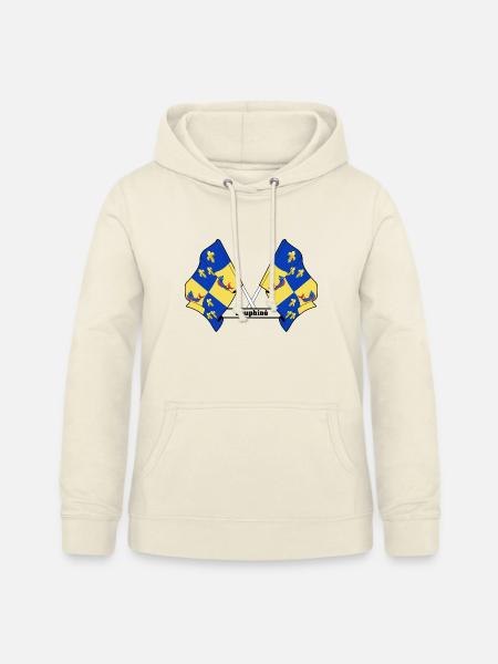 Dauphiné-Text - Frauen Hoodie - Vanille-Milchshake