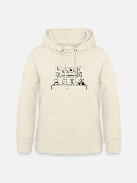 Maus Mäuse Käse Steuer senken - Frauen Hoodie - Vanille-Milchshake
