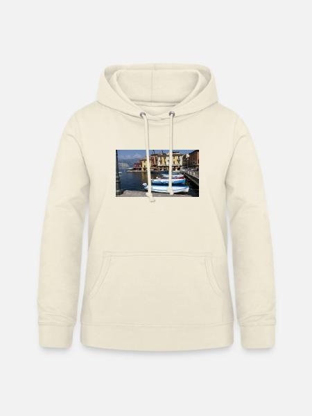 Malcesine am Gardasee - Frauen Hoodie - Vanille-Milchshake