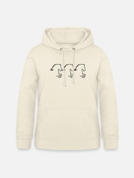 Tölter Trio - Frauen Hoodie - Vanille-Milchshake
