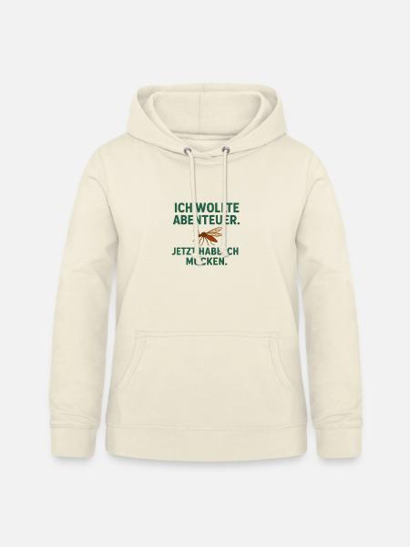 Abenteuer vs Mücken - Frauen Hoodie - Vanille-Milchshake