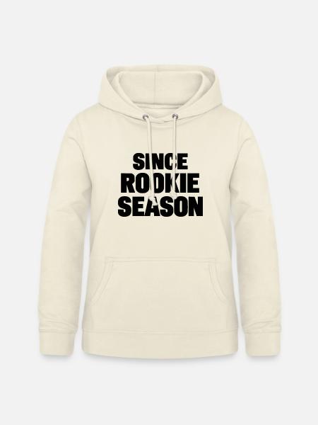 since rookie season - Frauen Hoodie - Vanille-Milchshake