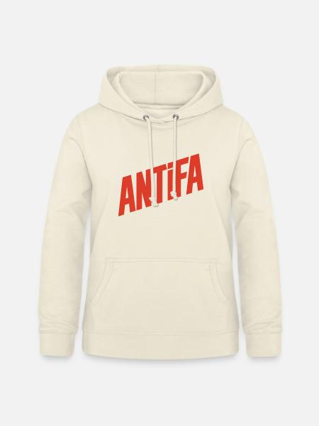 Antifa - Antifascist Merch - Frauen Hoodie - Vanille-Milchshake
