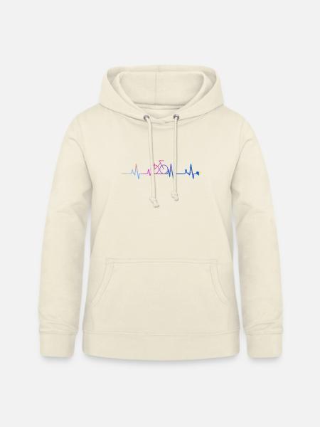 radfahrer - Frauen Hoodie - Vanille-Milchshake