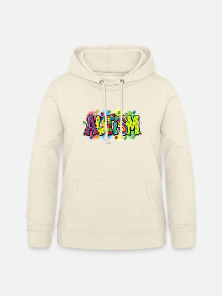 Autism Awareness Puzzle Regenbogen Design - Frauen Hoodie - Vanille-Milchshake