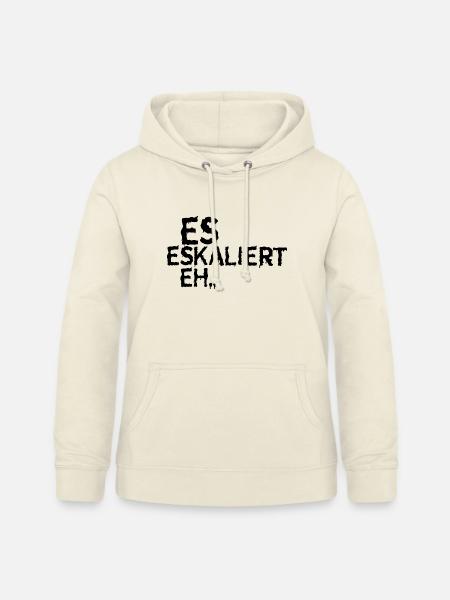 Es Eskaliert eh... - Frauen Hoodie - Vanille-Milchshake