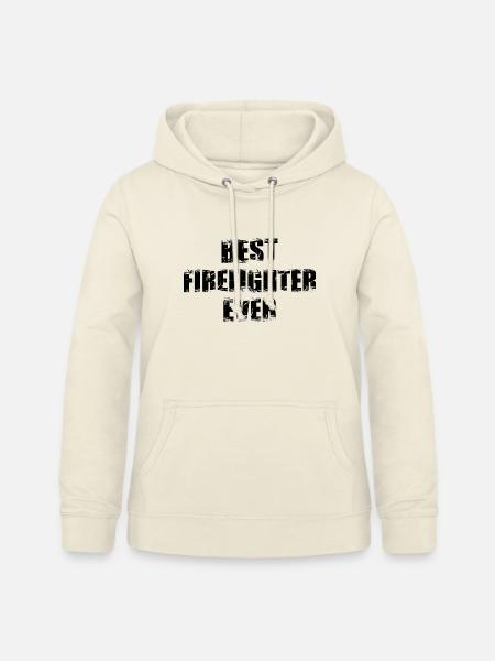 Feuerwehrmann Zitat - Frauen Hoodie - Vanille-Milchshake