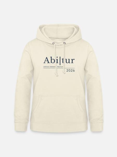 Abitur 2026 - Frauen Hoodie - Vanille-Milchshake