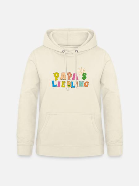 Papas Liebling - Frauen Hoodie - Vanille-Milchshake