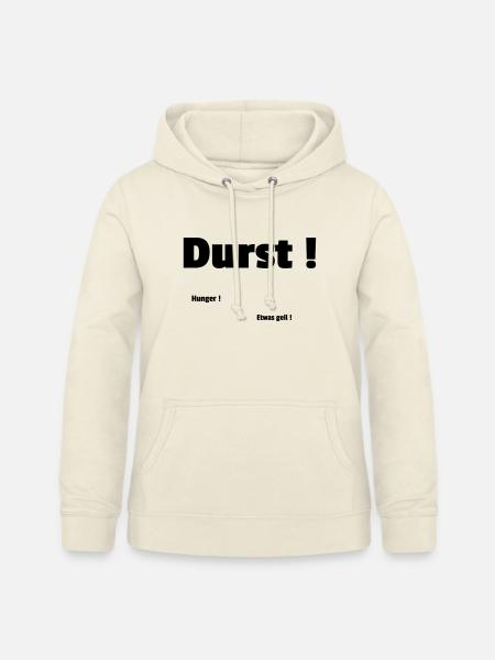 Durst - Frauen Hoodie - Vanille-Milchshake