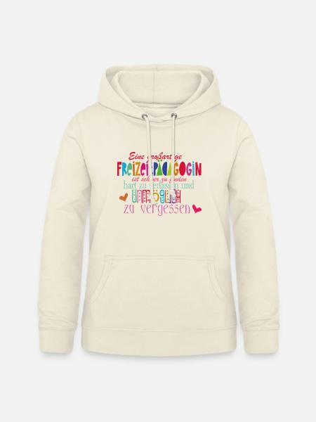 Freizeitpädagogin - Frauen Hoodie - Vanille-Milchshake