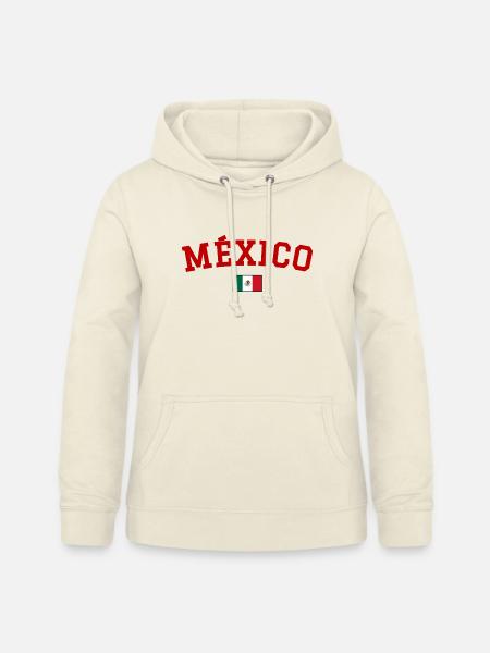 Mexiko Flagge Design Rot - Frauen Hoodie - Vanille-Milchshake