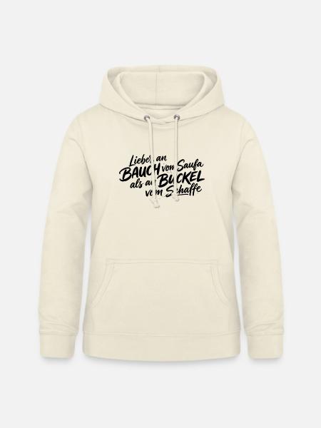 schwäbisch, Schwabenland, Stuttgart, schwäbischer - Frauen Hoodie - Vanille-Milchshake