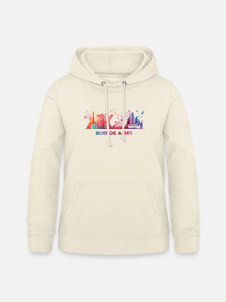 Portenos Skyline Buenos Aires - Frauen Hoodie - Vanille-Milchshake