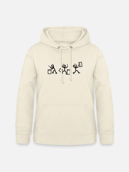 Drei Drummer - Frauen Hoodie - Vanille-Milchshake