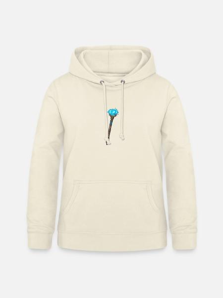 Magischer Kristallstab Blau - Frauen Hoodie - Vanille-Milchshake