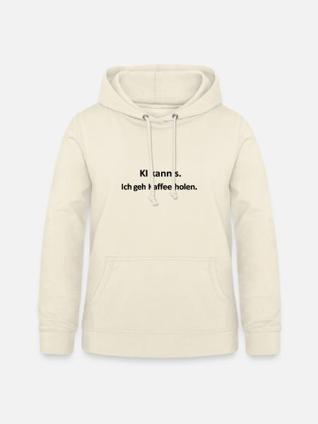 KI - Frauen Hoodie - Vanille-Milchshake