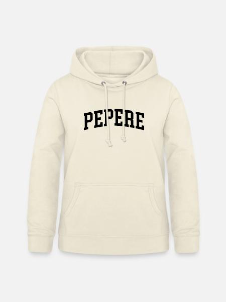 Pepere Französischer Opa Pepere - Frauen Hoodie - Vanille-Milchshake