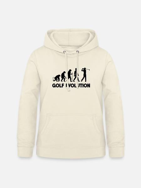 Golf Evolution - Frauen Hoodie - Vanille-Milchshake