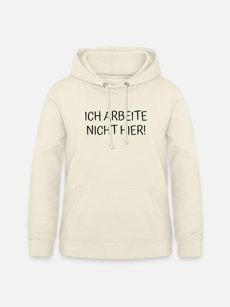 Büro Spruch Shirt - Frauen Hoodie - Vanille-Milchshake