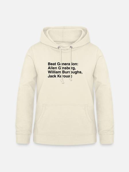 Beat Generation Typografie - Frauen Hoodie - Vanille-Milchshake